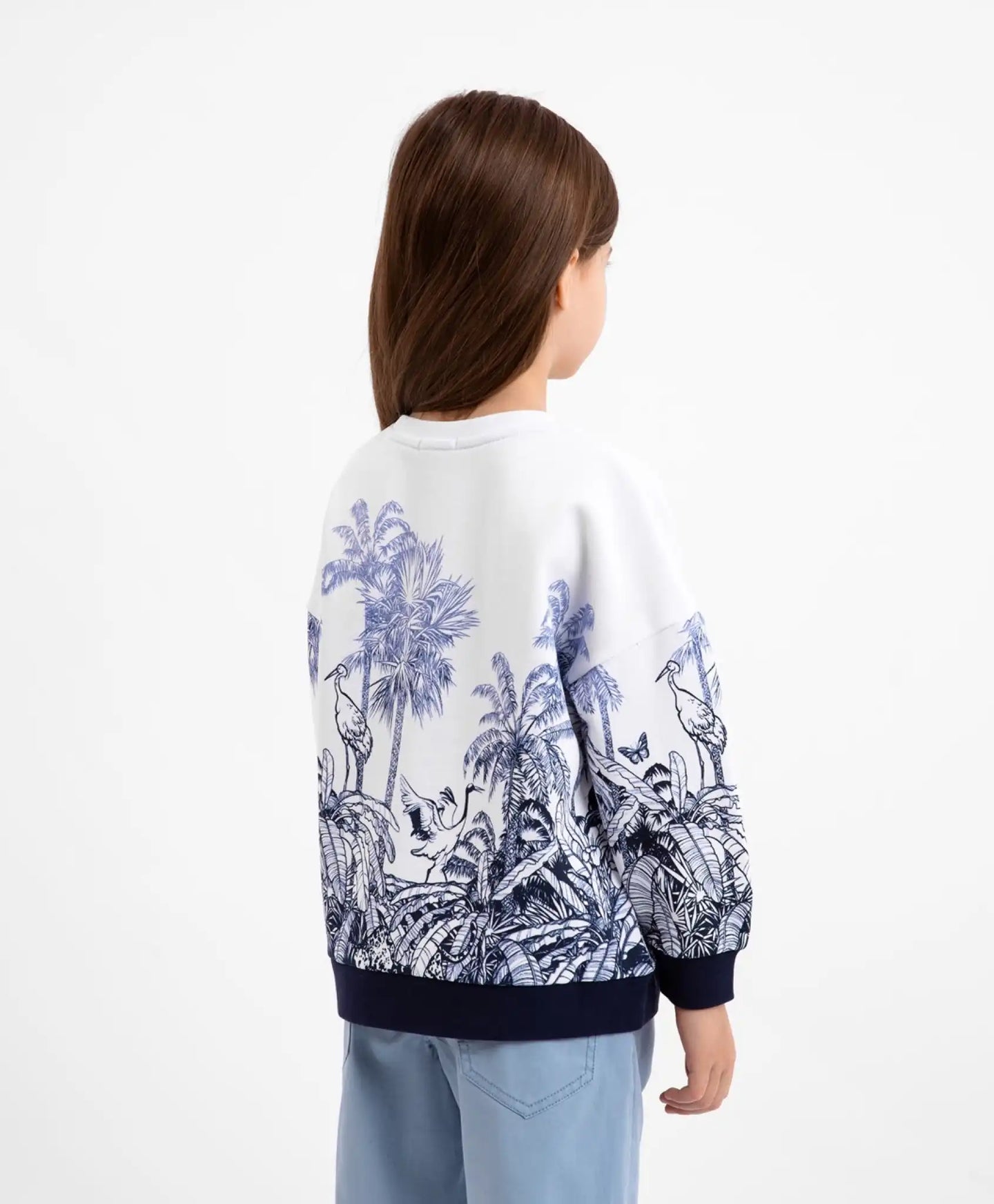 Овърсайз бял суичър, Gulliver