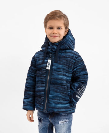 Демисезонно ватирано синьо яке, Gulliver