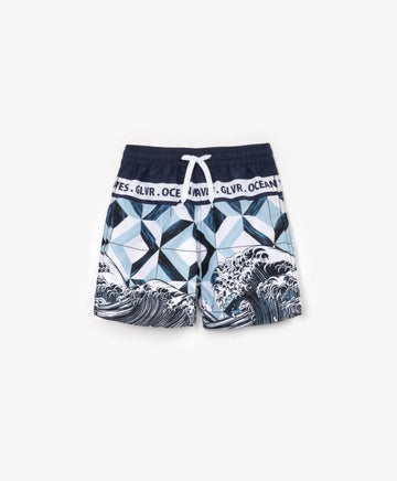 Плувни шорти с принт, Gulliver