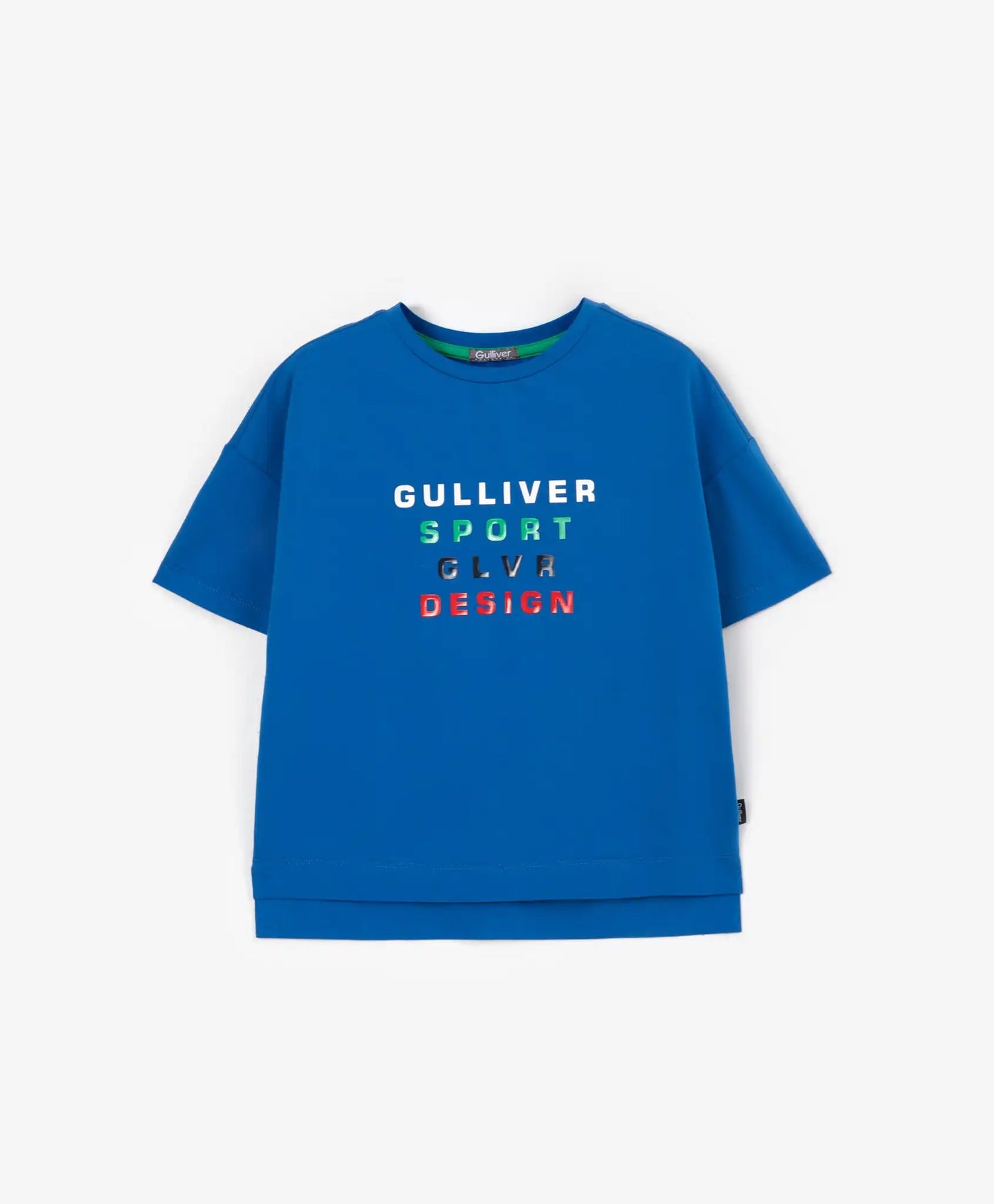 Тениска с къс ръкав, синя Gulliver