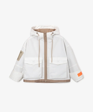 Бежова Ветровка от влагоустойчив дъждобран, Gulliver