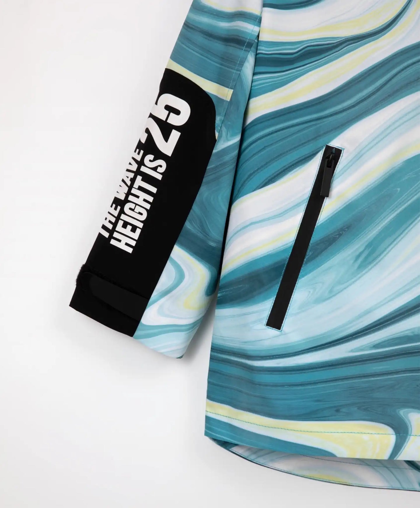 Тюркоазено яке от плътен влагоустойчив дъждобран, Gulliver