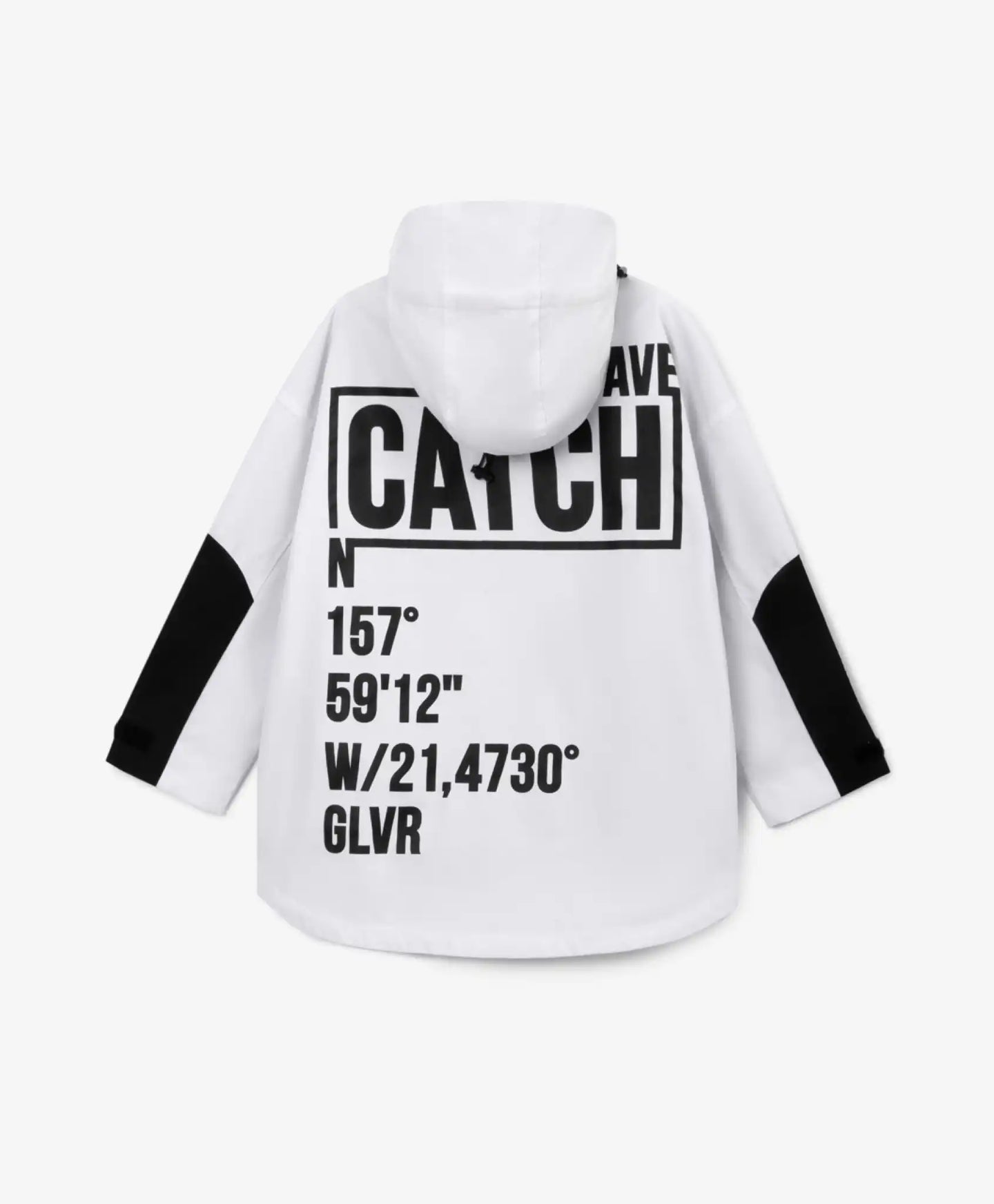 Ветровка от плътен влагоустойчив дъждобран - бяла, Gulliver