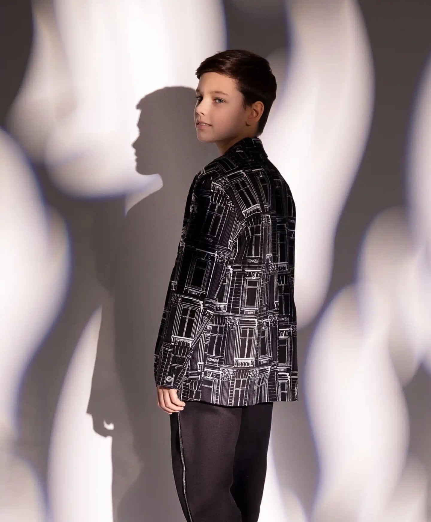 Памучно черно сако, Gulliver