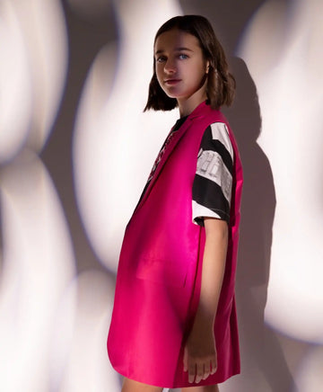 Фуксия текстилен елек, Gulliver