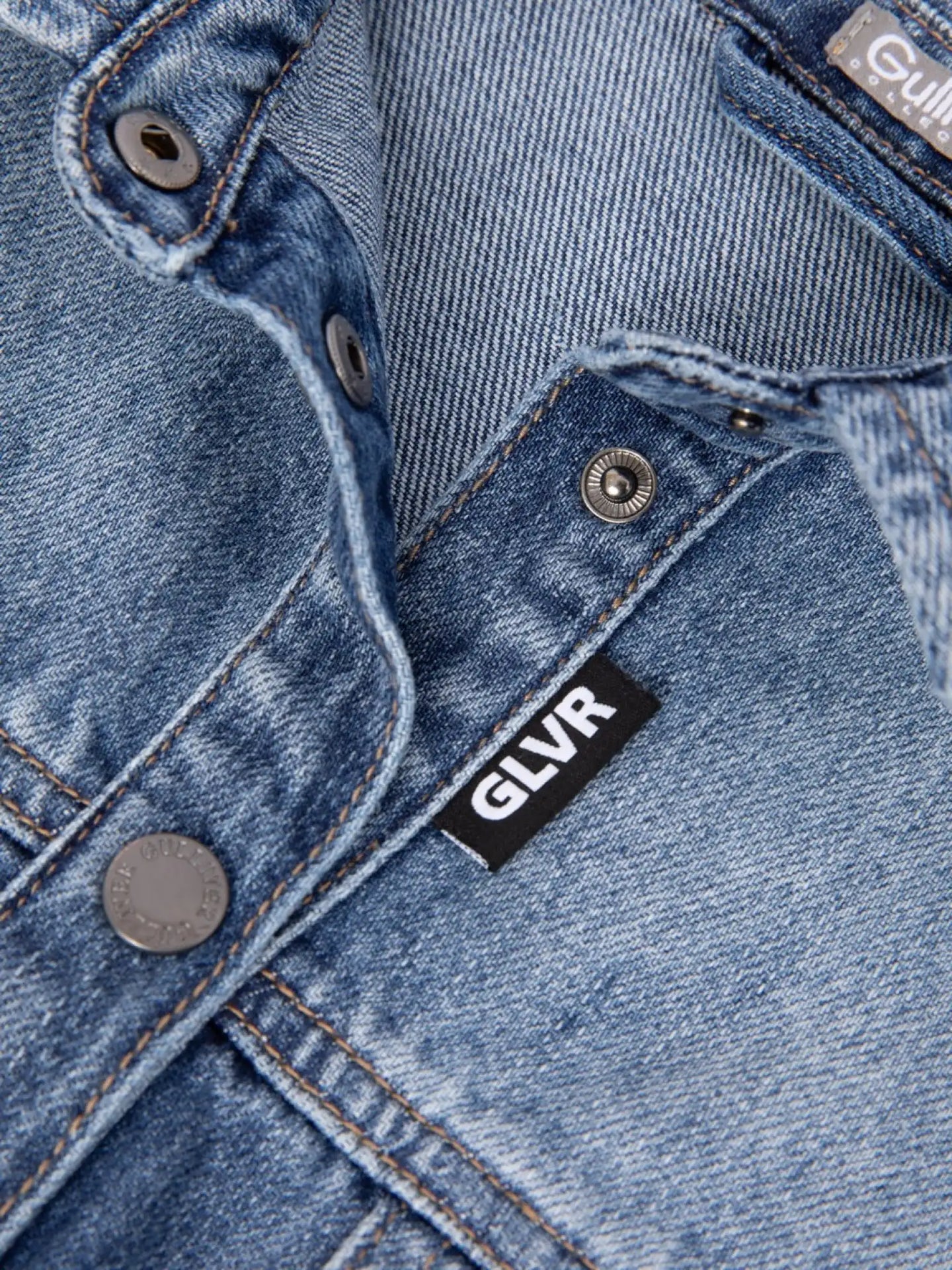 Дънково яке с ресни по долния ръб на Gulliver