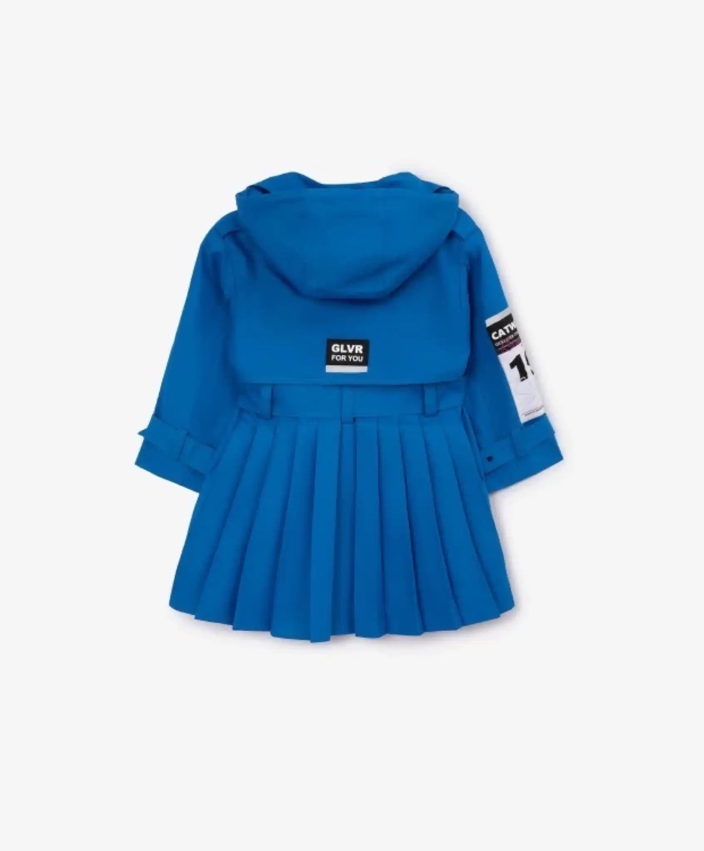 Двубортно палто в модерен кобалтов син цвят на Gulliver