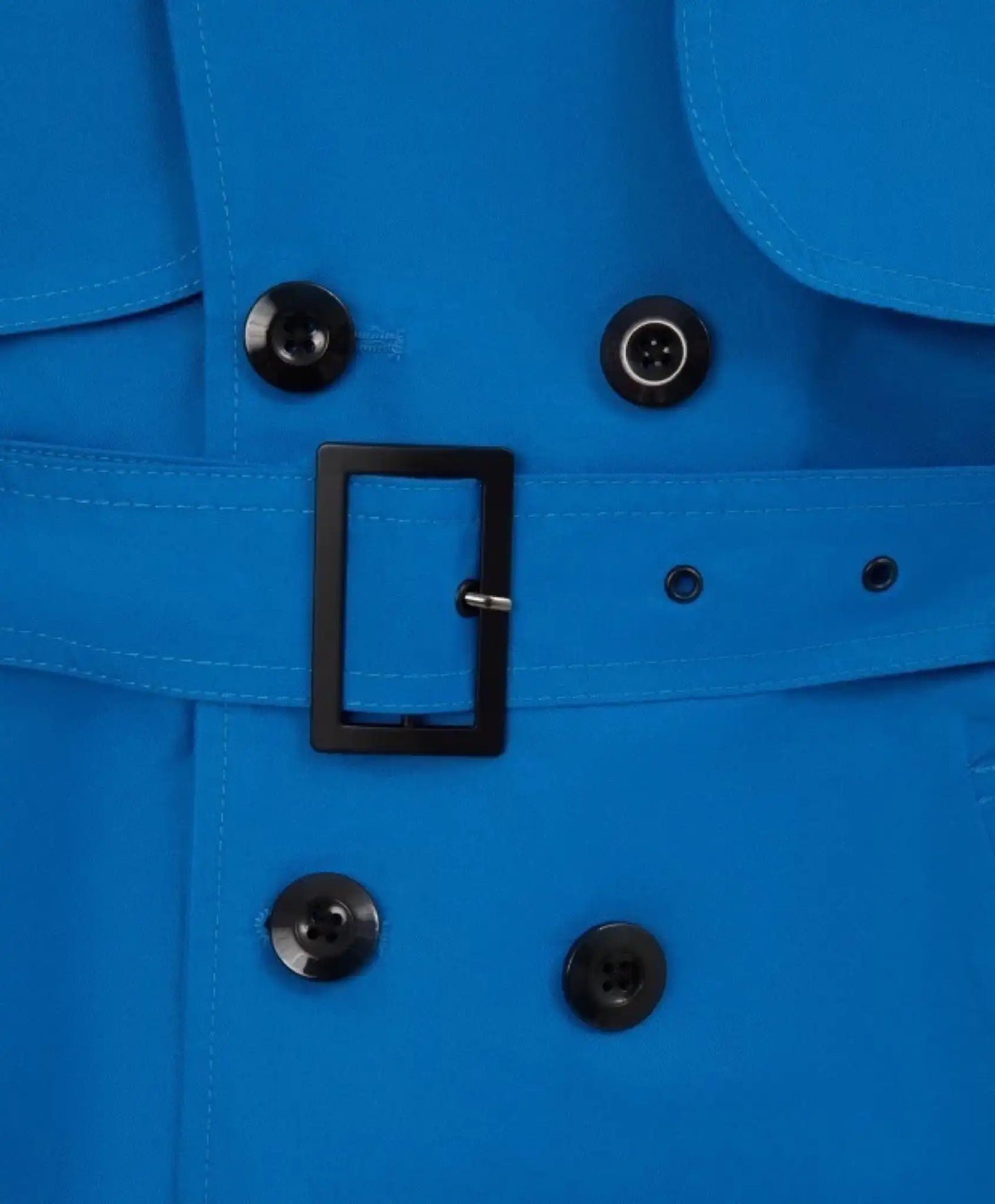 Двубортно палто в модерен кобалтов син цвят на Gulliver