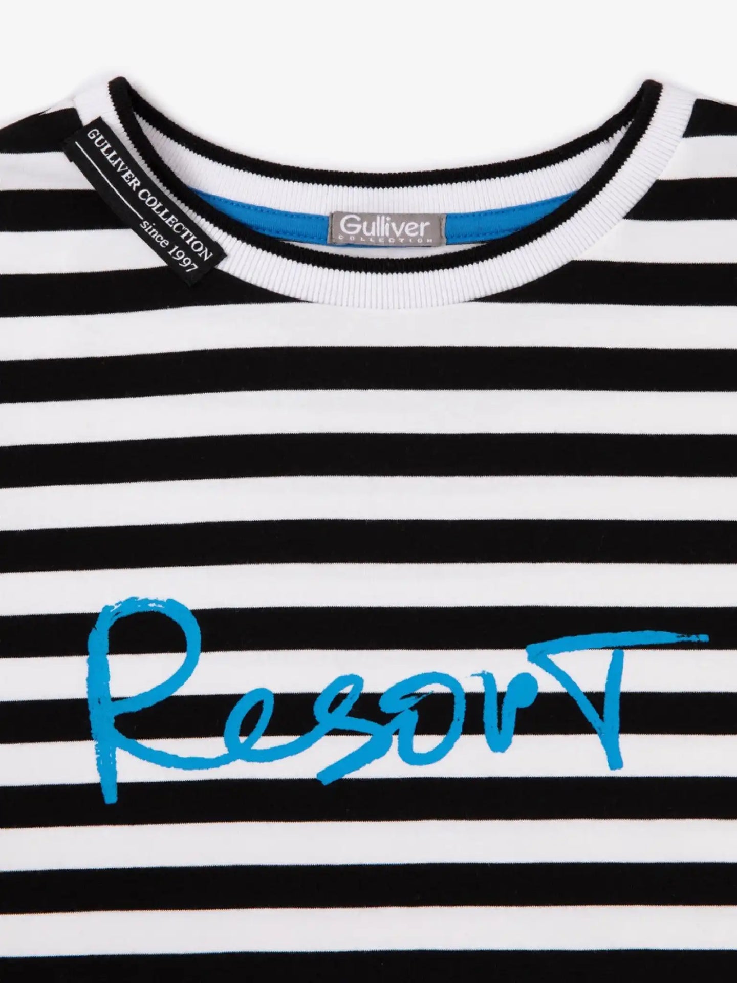 Рокля, базирана на комбинация от плетиво и текстил на Gulliver