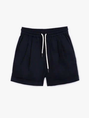 Къси панталони със завъртяни краища, сини за момче на Gulliver