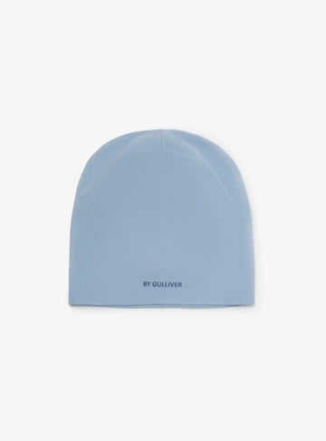 Плетена шапка за момиче синя Gulliver