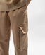 Текстилни панталони за момче с карго джобове бежови Gulliver