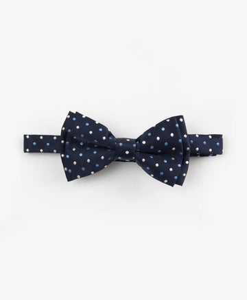 Папийонка от текстуриран плат синя Gulliver