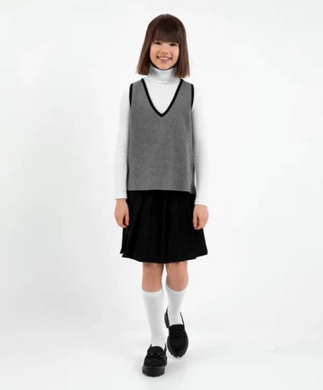 Плисирана пола черна от Gulliver