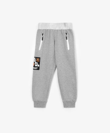 Плетен панталон сребрист цвят Gulliver