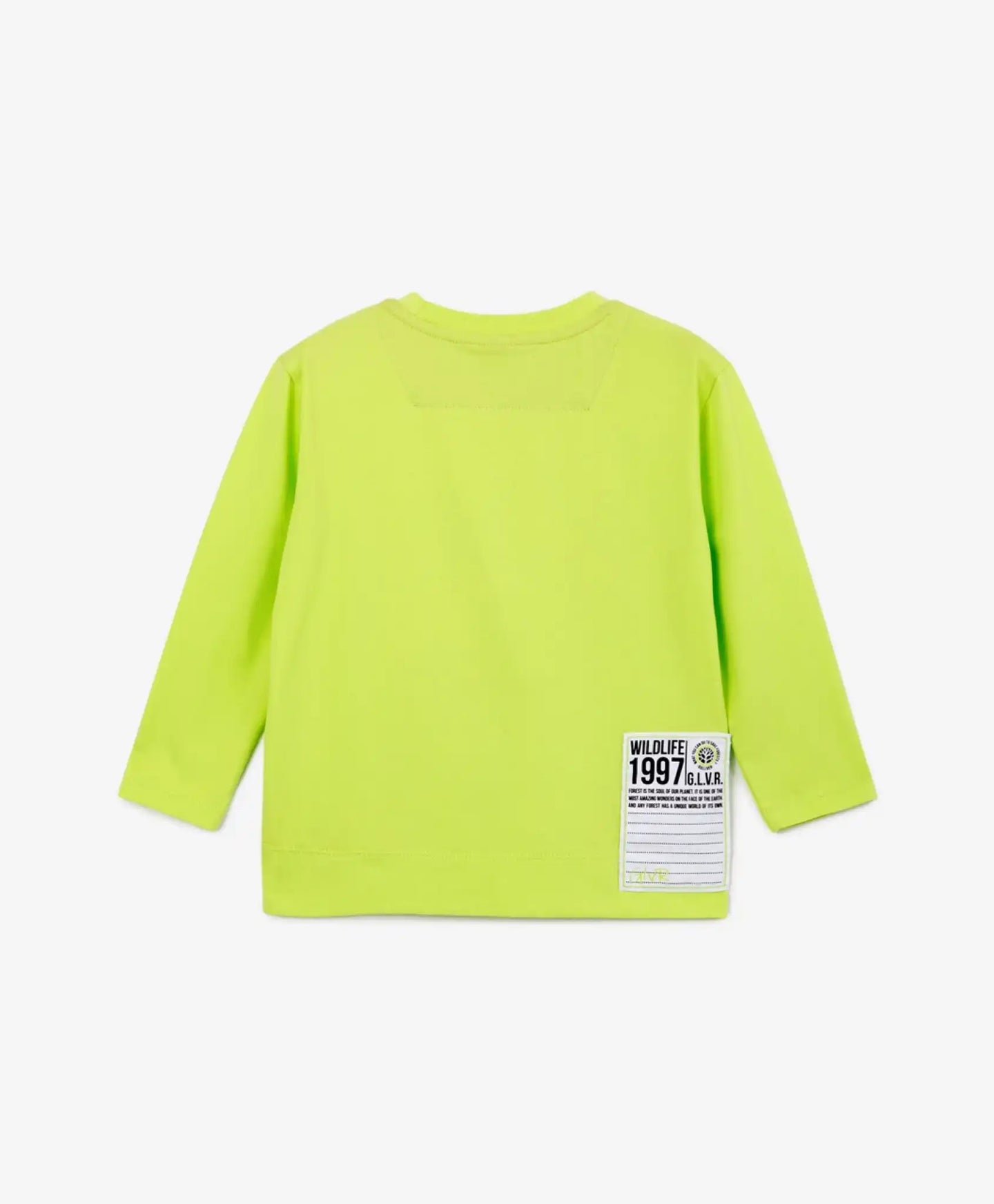 Блуза с дълъг ръкав зелен цвят Gulliver