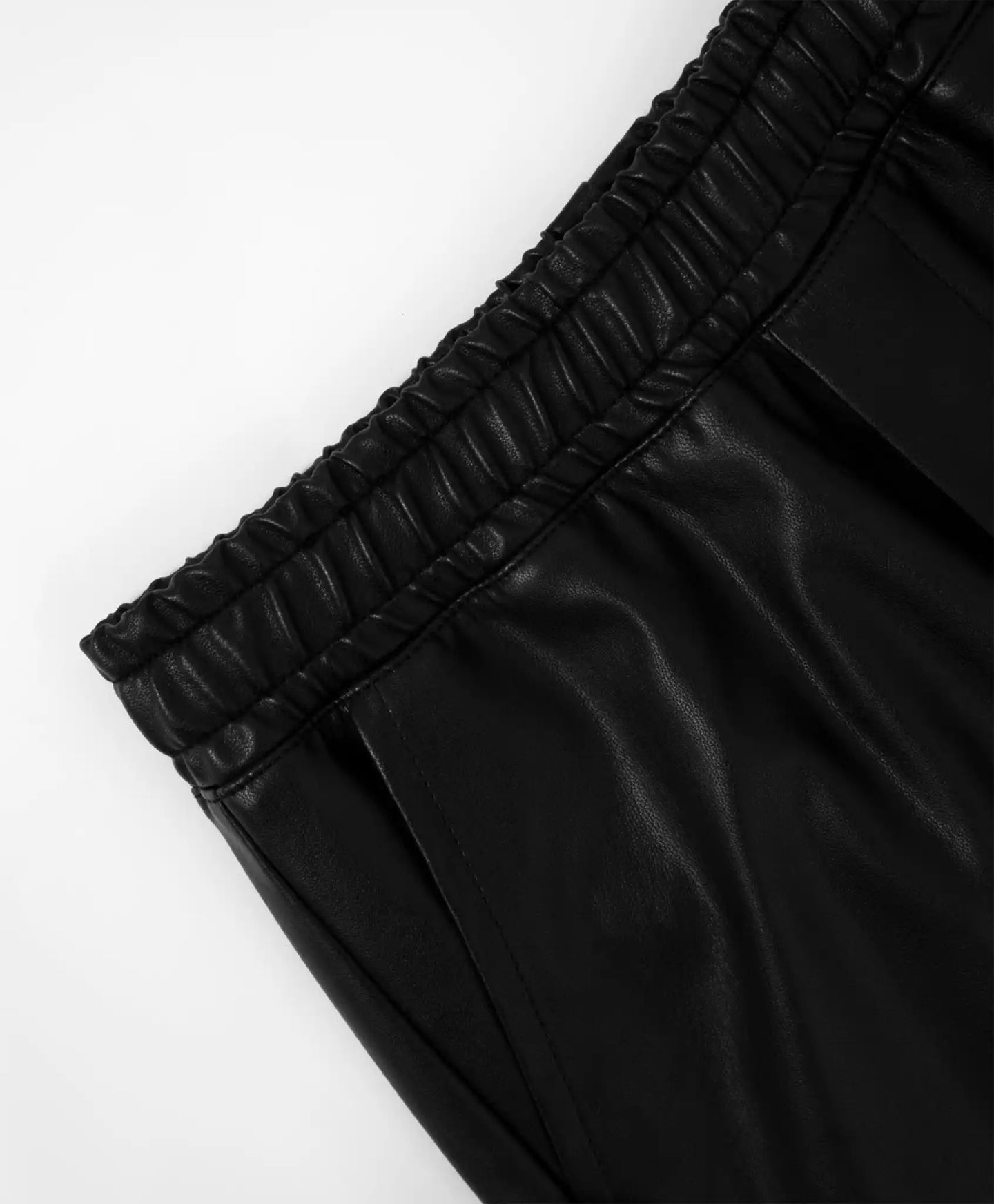 Панталон от еко кожа черен Gulliver