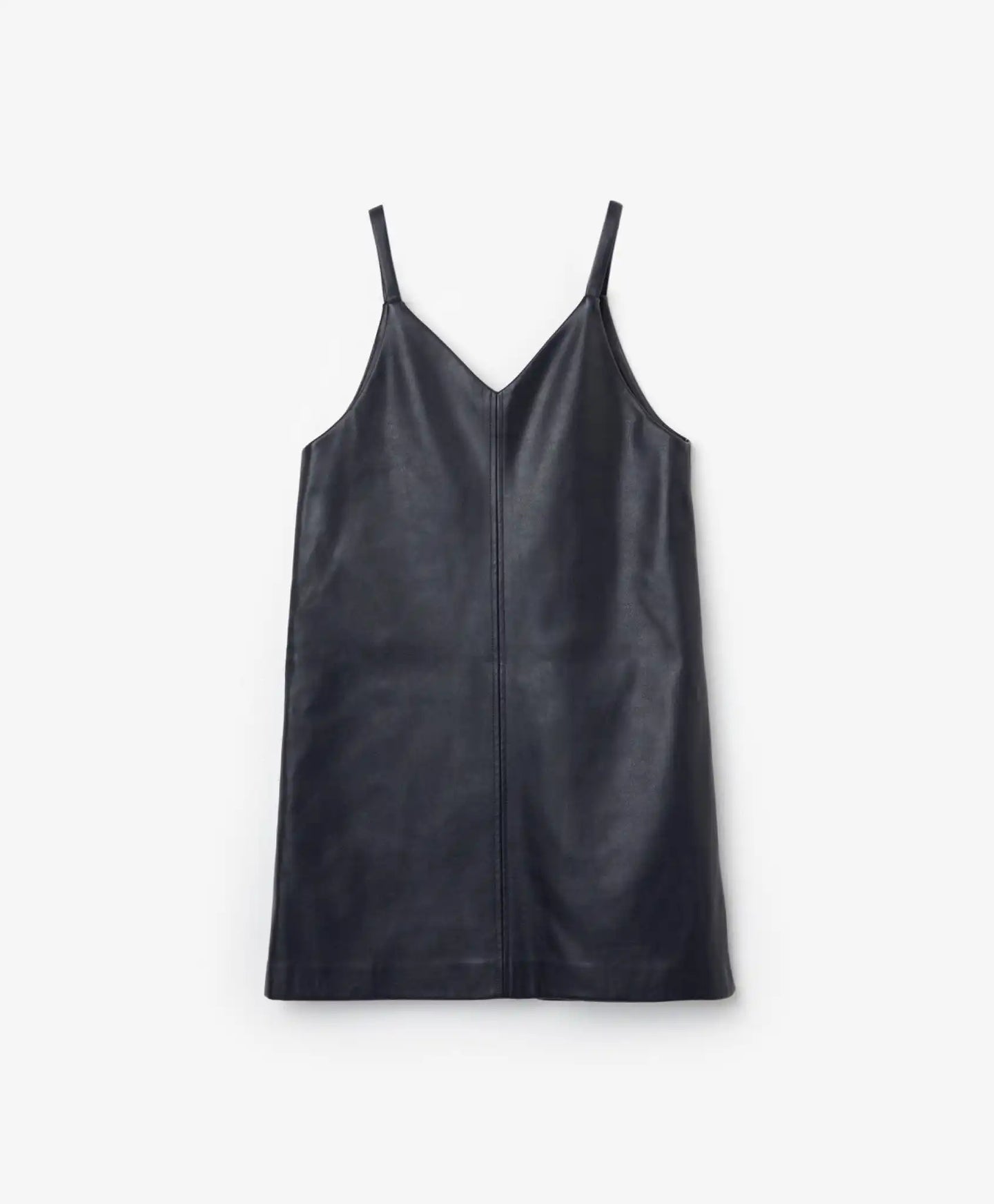 Сарафан син със синтетична кожа Gulliver