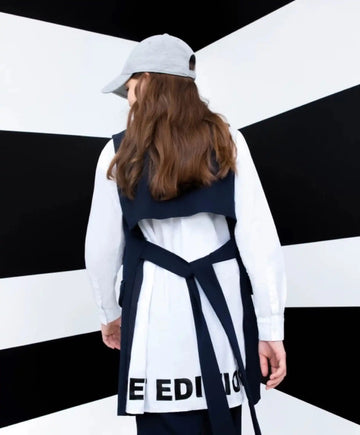 Текстилна жилетка синя от Gulliver