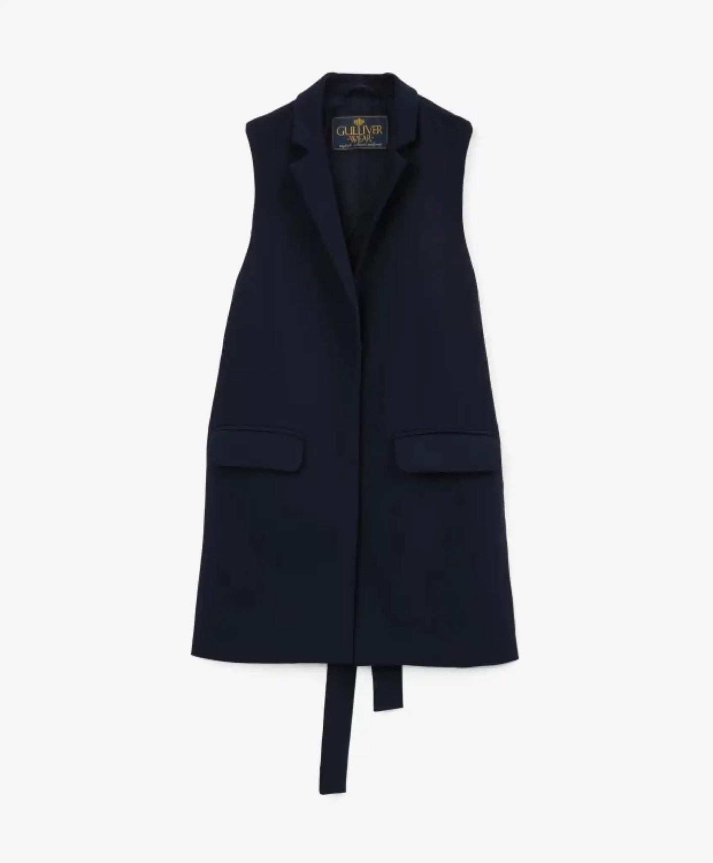 Текстилна жилетка синя от Gulliver