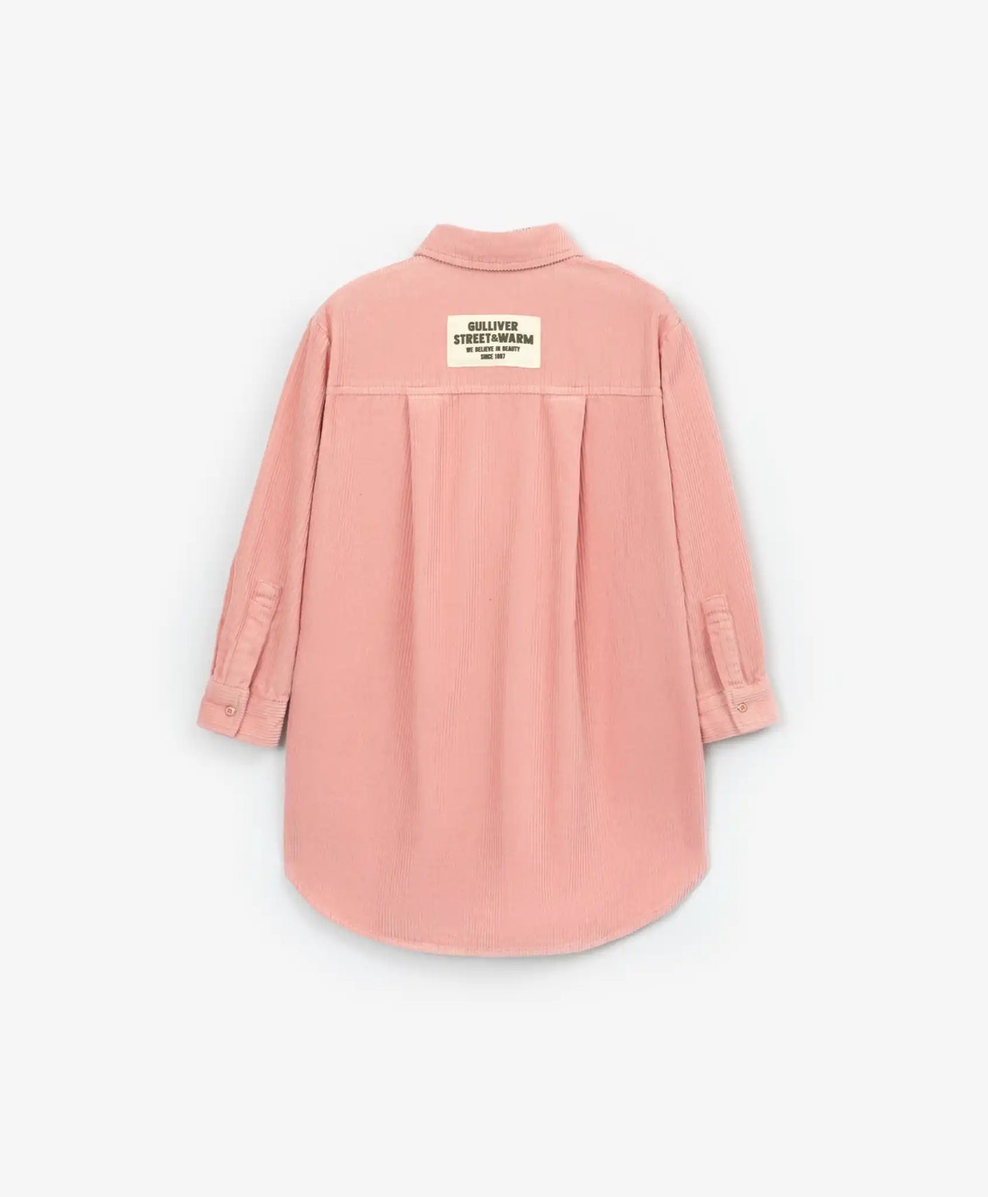 Розова рокля с надстроени джобове от Gulliver