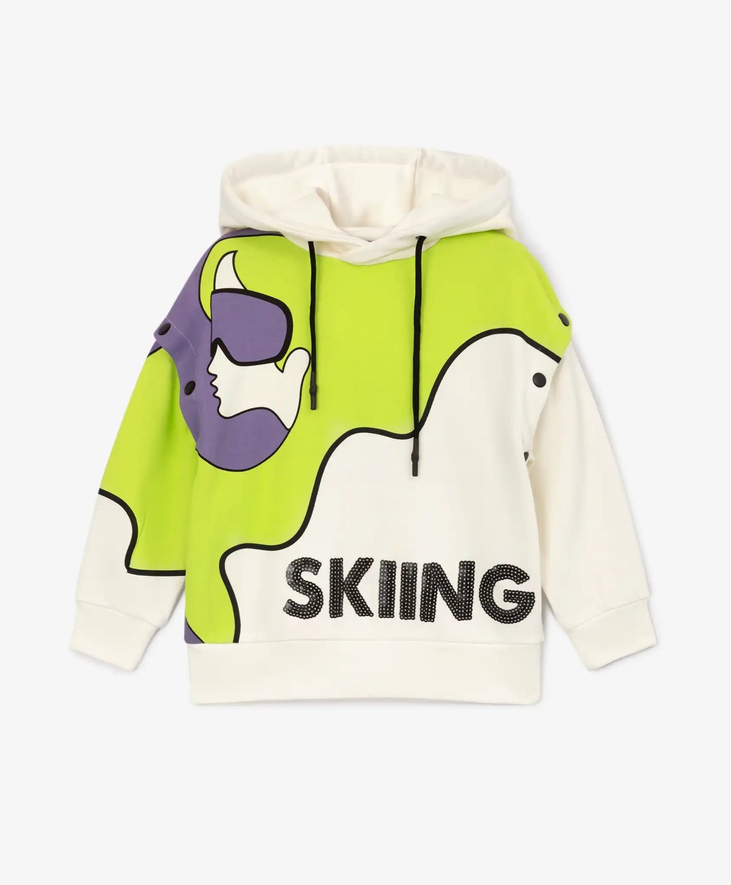 Суитчър от футър в млечен цвят от Gulliver