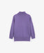 Плетен виолетов пуловер Gulliver