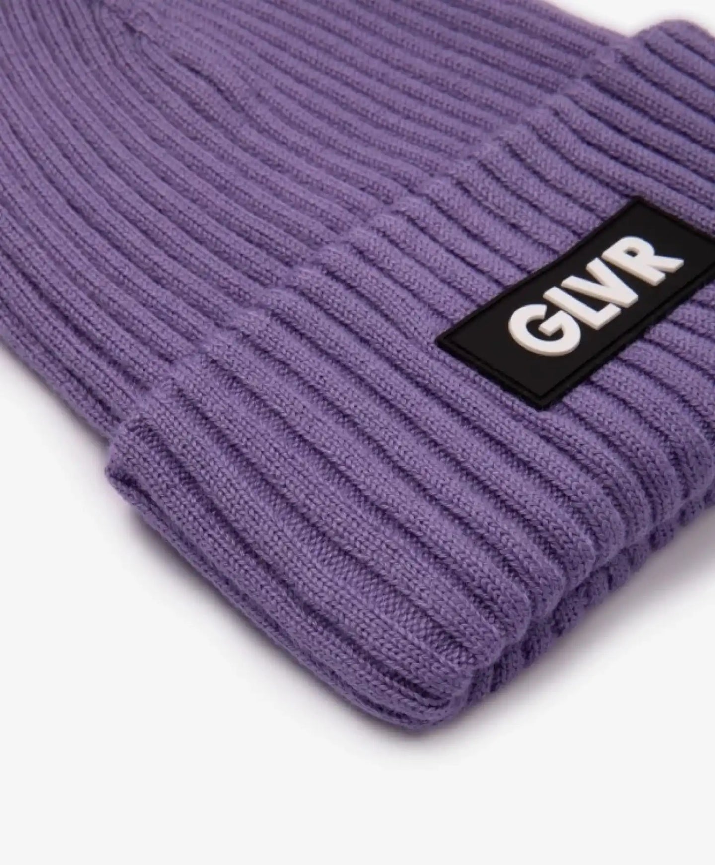 Плетена виолетова шапка Gulliver