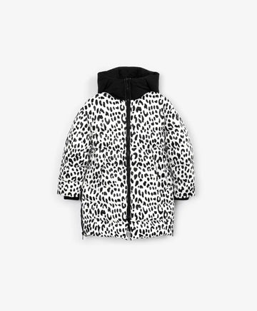 Бяло палто с принт от Gulliver