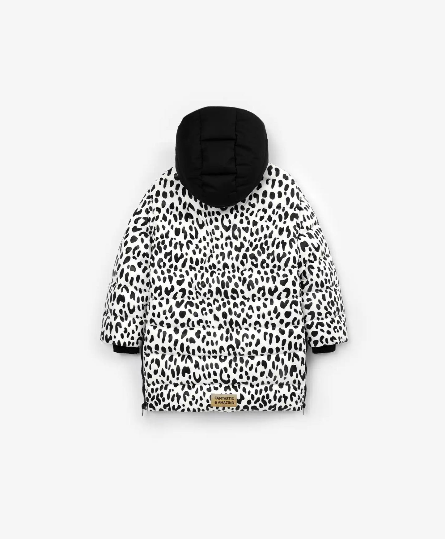 Бяло палто с принт от Gulliver