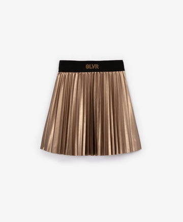 Плисирана златиста пола Gulliver