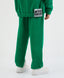 Зелени джогърски панталони с колан от Gulliver