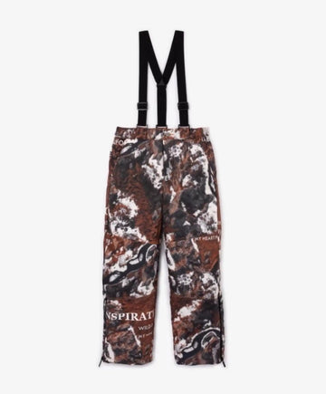 Утеплени мултицветни панталони с рисунка Gulliver