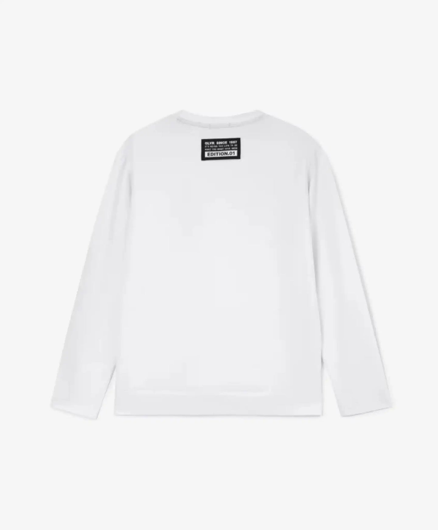 Тениска с дълъг ръкав бяла - Gulliver