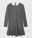 Сива рокля от джърси Gulliver