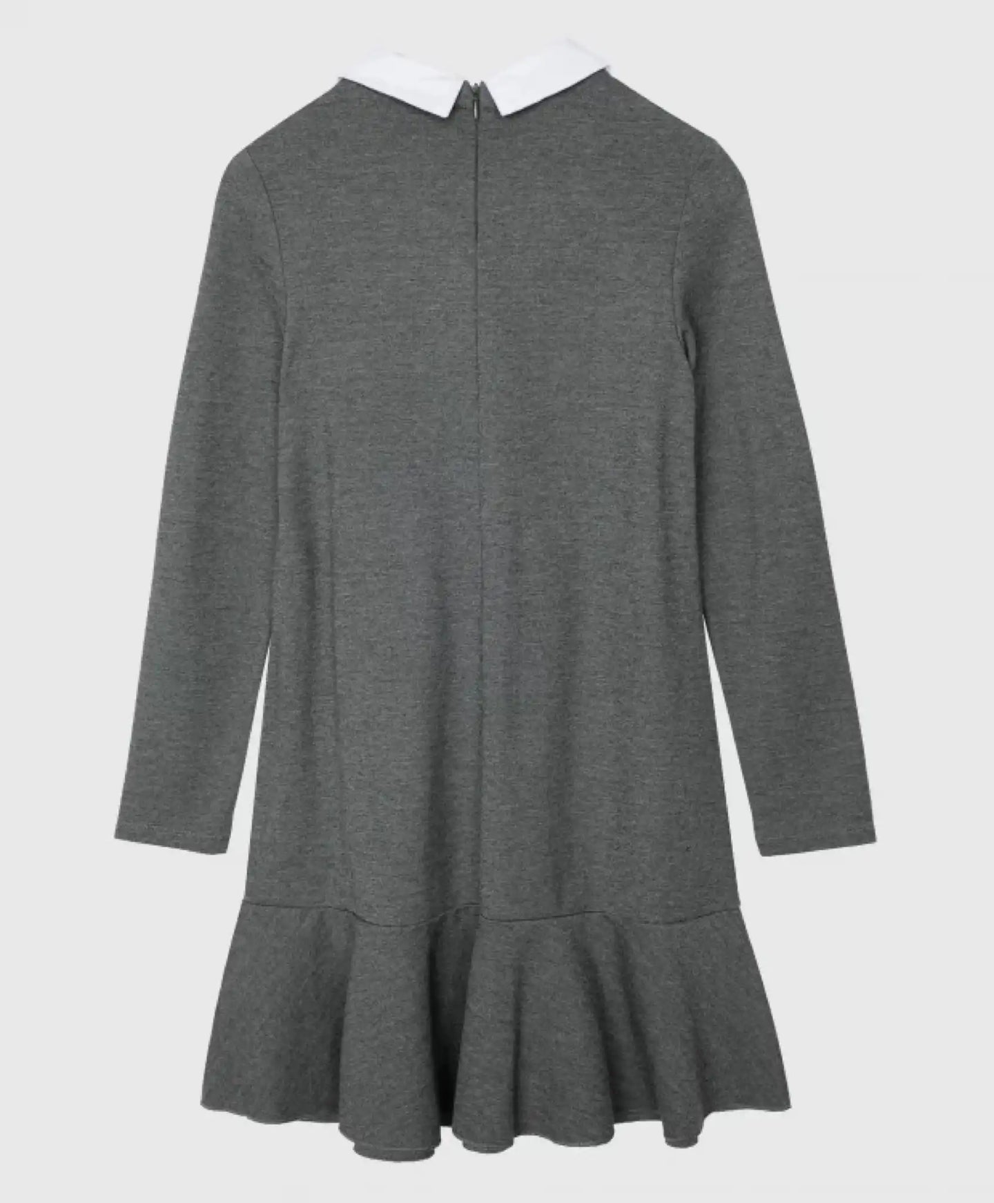 Сива рокля от джърси Gulliver