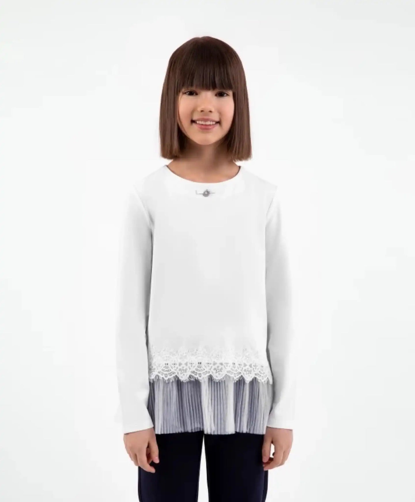 Трикотажна блуза бяла - Gulliver