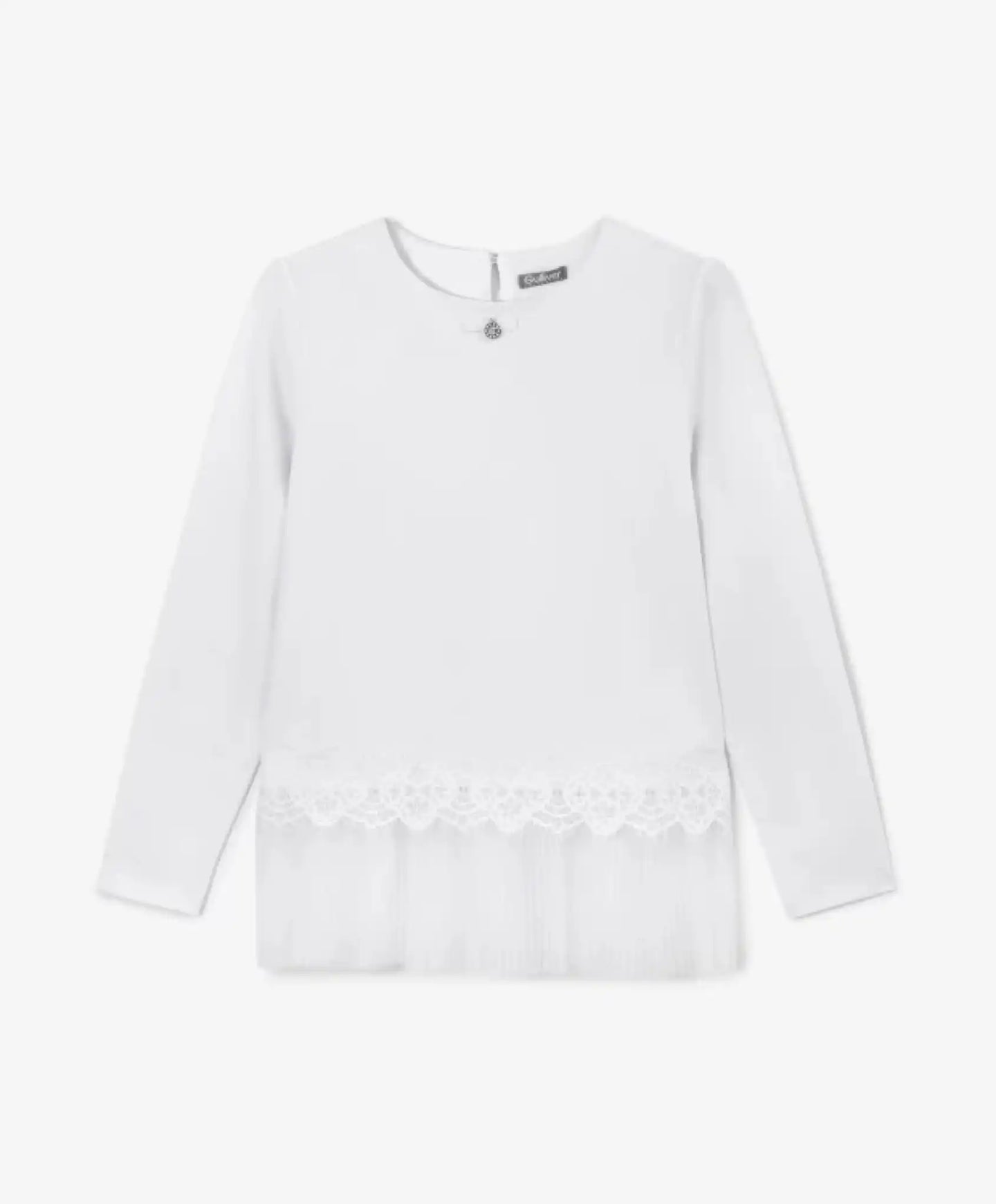 Трикотажна блуза бяла - Gulliver