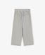 Разкроени панталони от футер сиви за момиче Gulliver