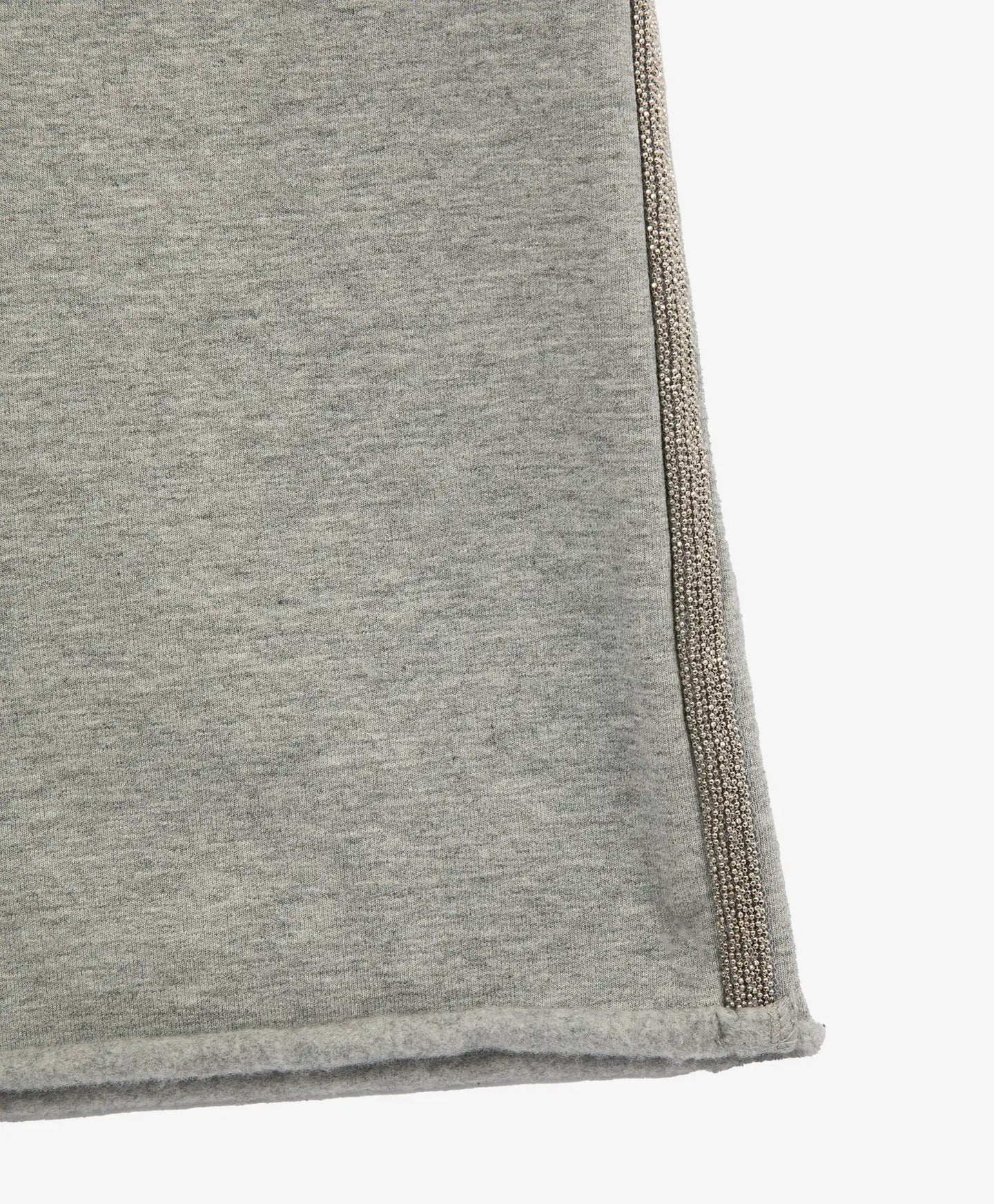 Разкроени панталони от футер сиви за момиче Gulliver