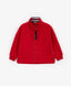 Червено поларено худи за момиче Gulliver