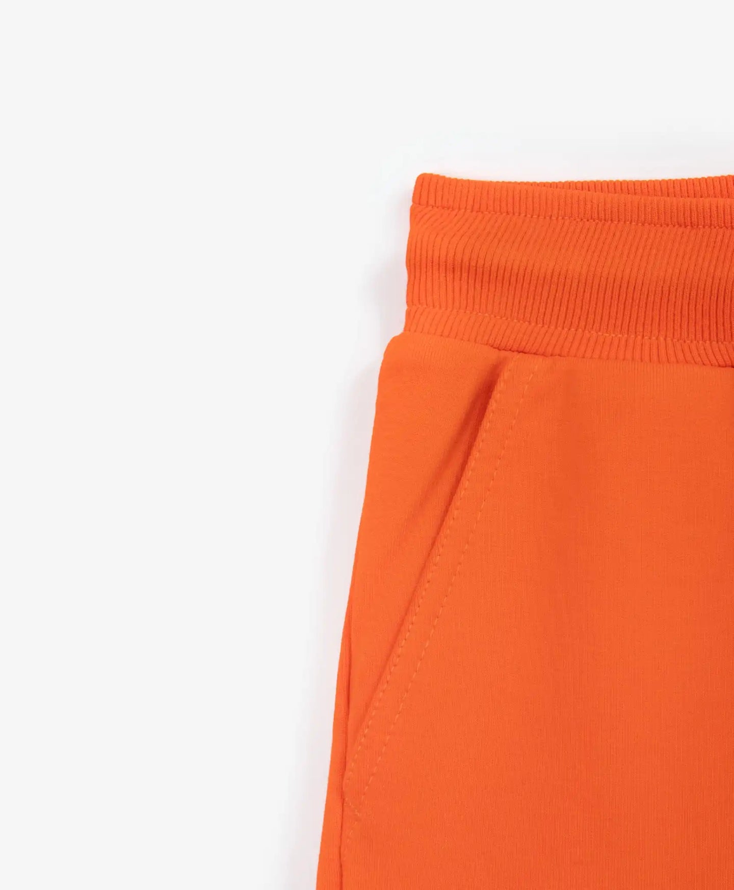 Джогъри от футер с карго джобове оранжеви за момче Gulliver