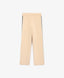Трикотажни панталони с лампаси бежови за момиче Gulliver