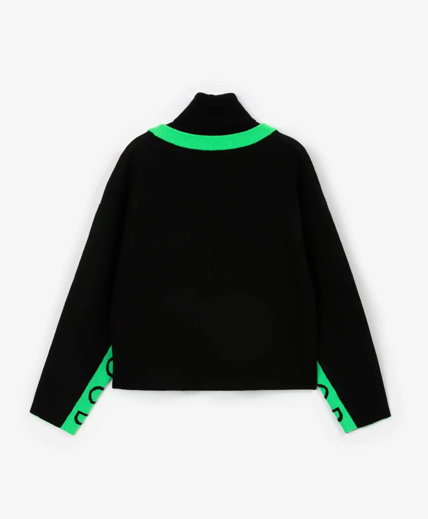 Трикотажна поло блуза черна за момиче Gulliver