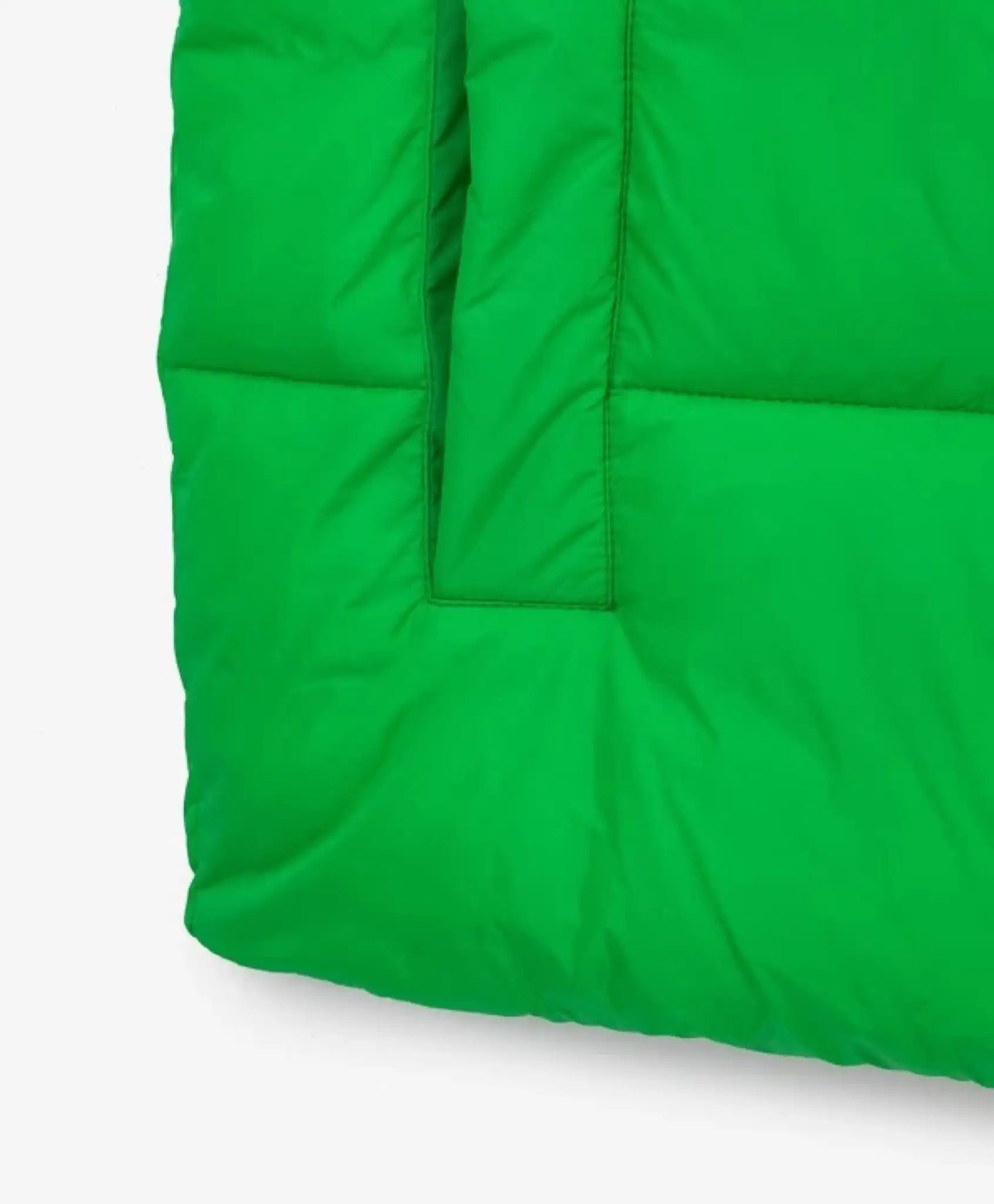 Елече, капитонирано, със синтетичен пух, зелено, за момиче Gulliver