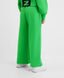 Широки трикотажни панталони зелени за момиче Gulliver