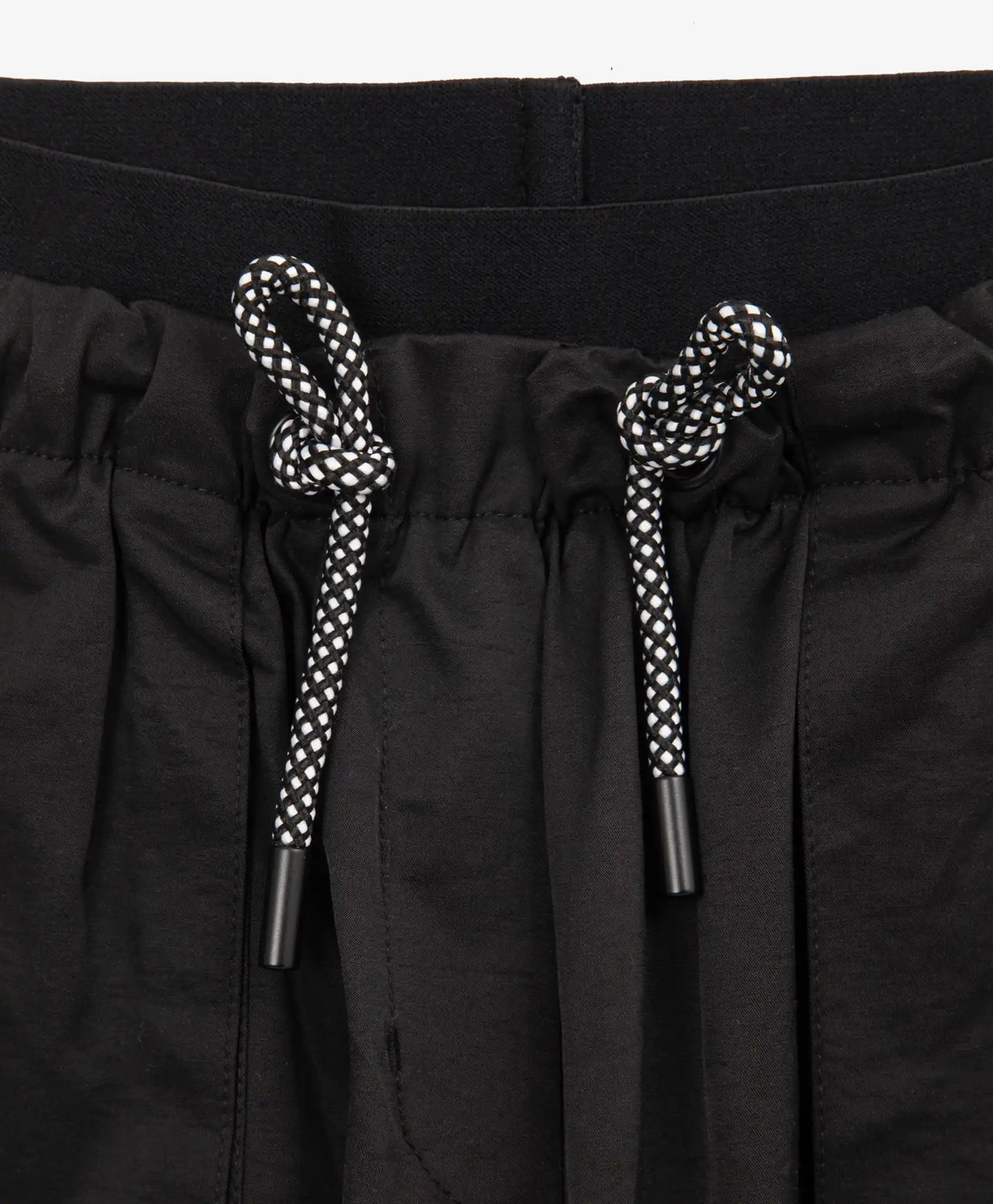 Панталони карго с регулиране черни за момиче Gulliver