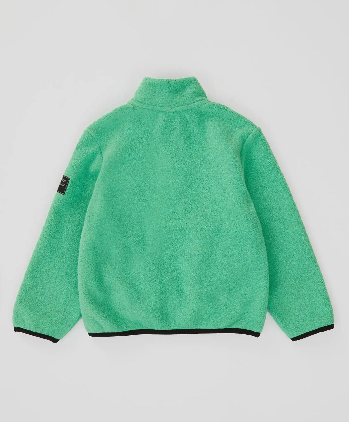 Ветровка мека поларена с цип зелена детска Button Blue