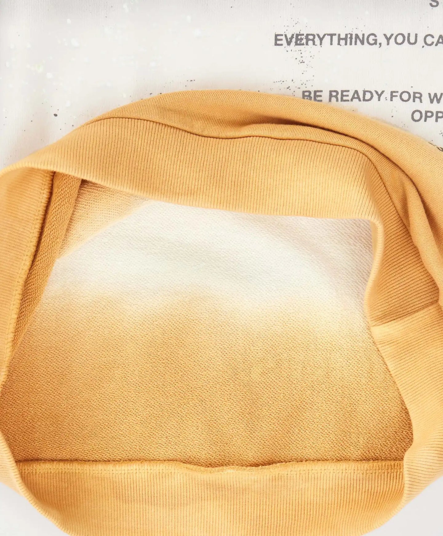 Суитшърт без цип с принт и градиент многоцветен детски Button Blue