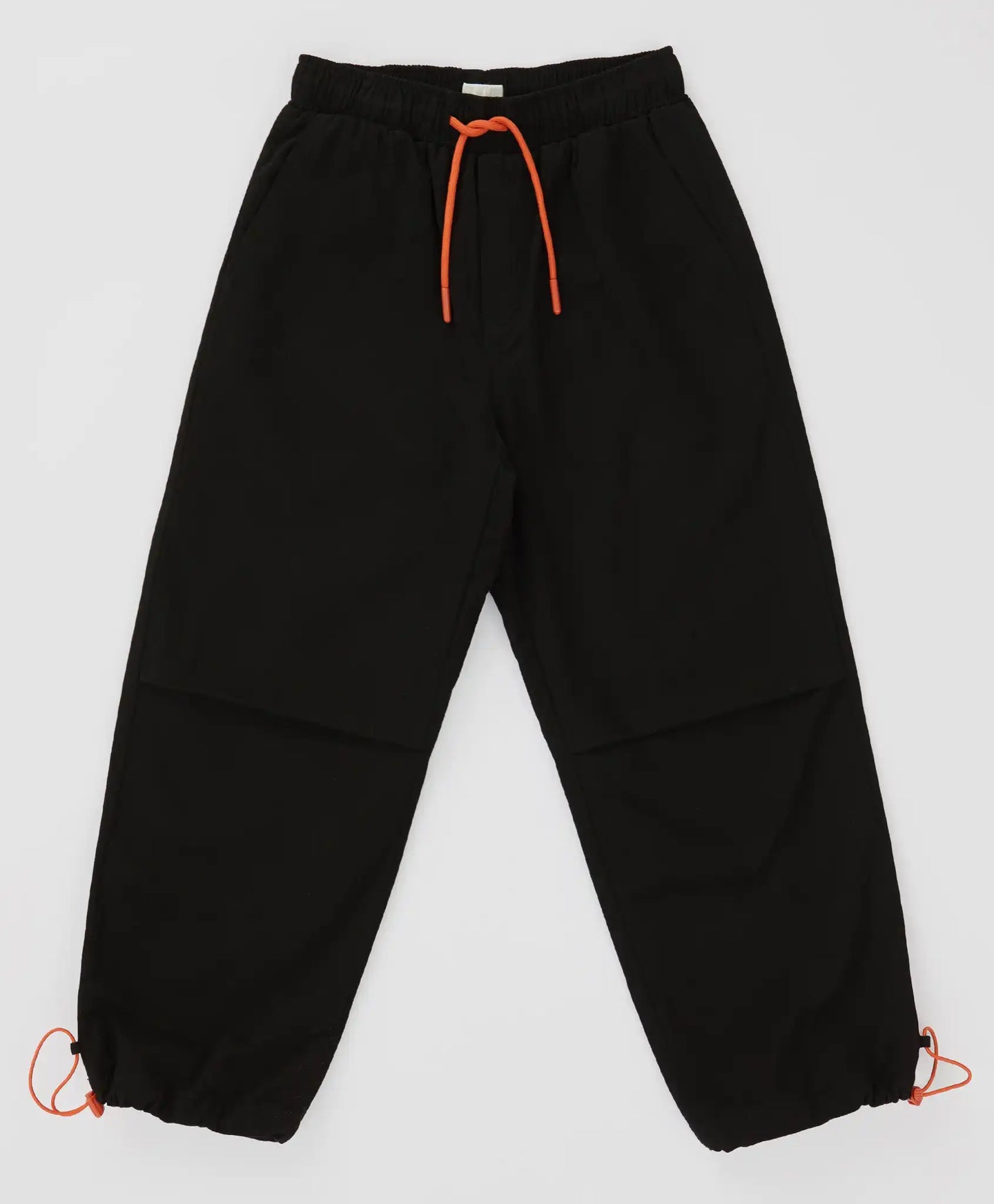 Панталони с плисета и регулиране на ширината на крачолите черни за момче Button Blue